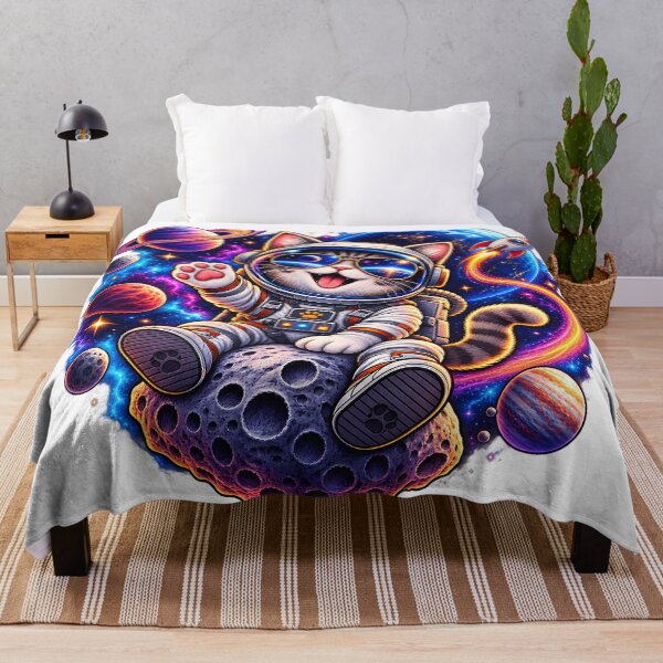 Item preview, Astronaut Cat – Cosmic Space Adventure designed and sold by CreativeMindsetLab.