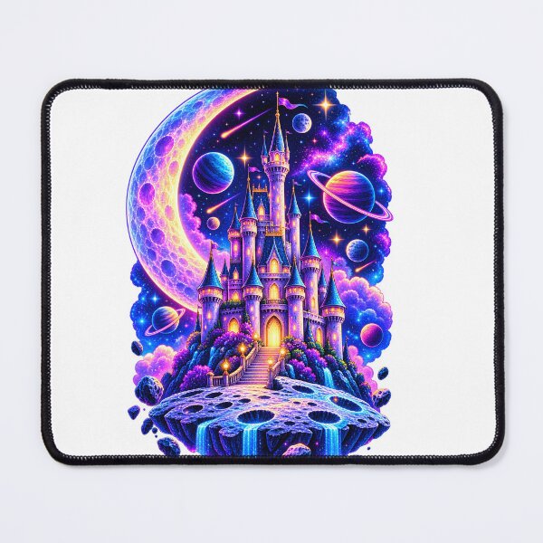 Item preview, Magical Cosmic Castle on the Moon designed and sold by TinyWeird.