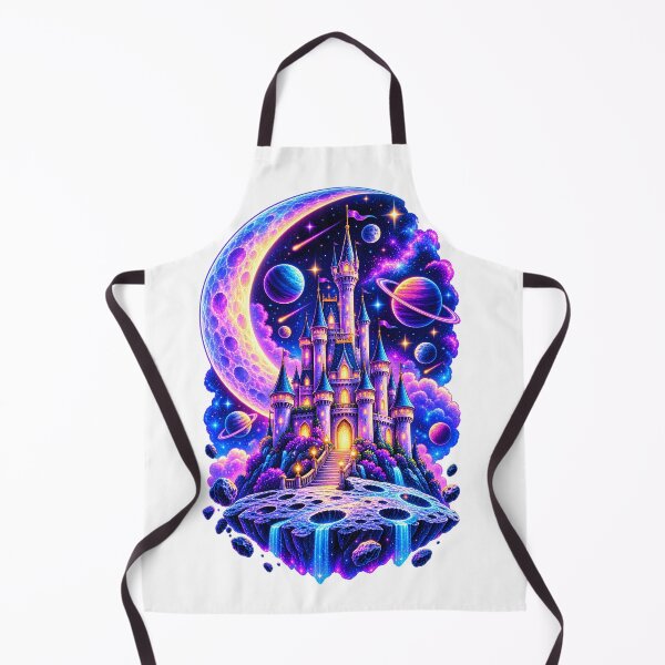 Item preview, Magical Cosmic Castle on the Moon designed and sold by TinyWeird.