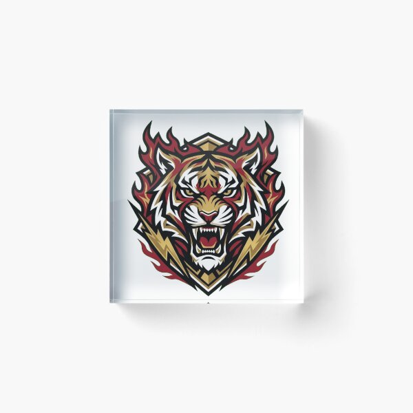 Item preview, Fierce Tiger Esports Emblem designed and sold by M1-brand.