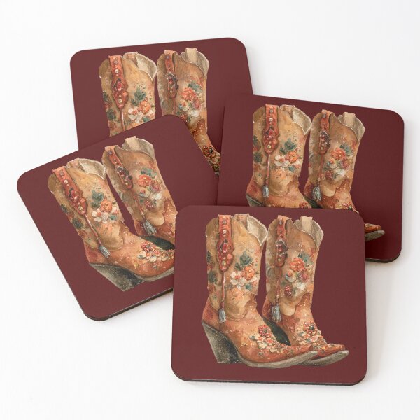 Item preview, Retro cowboy boots designed and sold by The Retro Stop.