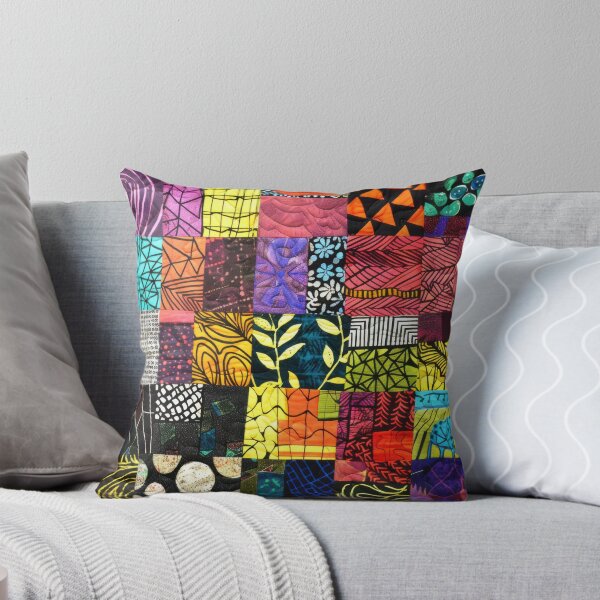 Item preview, Colorful Abstract Patchwork Pattern designed and sold by Groovy Looks.