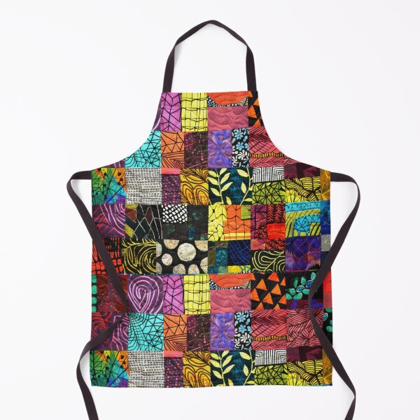 Item preview, Colorful Abstract Patchwork Pattern designed and sold by Groovy Looks.