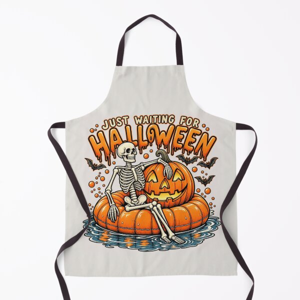 Item preview, Halloween Lovers Skeleton Pumpkin Pool Float designed and sold by POD DYNASTY | Original Print On Demand T-Shirt Graphics.