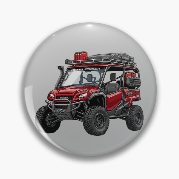 Item preview, Honda Pioneer Overland Edition Camping Red UTV Graphic designed and sold by Motorline44.