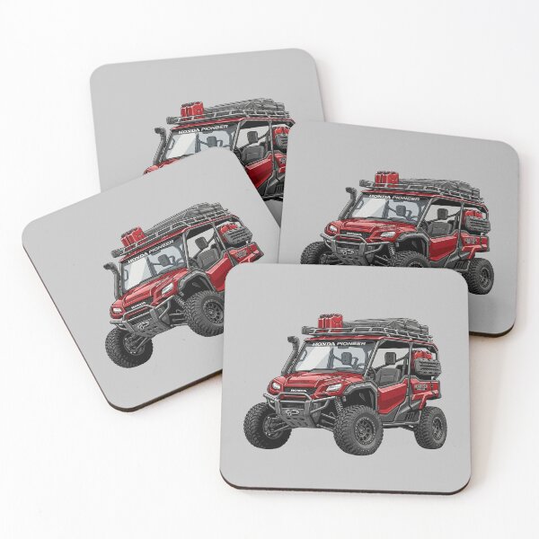 Item preview, Honda Pioneer Overland Edition Camping Red UTV Graphic designed and sold by Motorline44.
