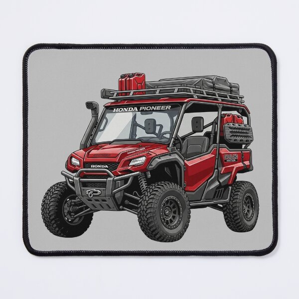 Item preview, Honda Pioneer Overland Edition Camping Red UTV Graphic designed and sold by Motorline44.