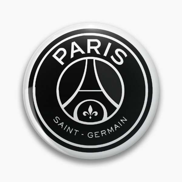 Item preview, Black and White PSG Logo designed and sold by EverythingART's.