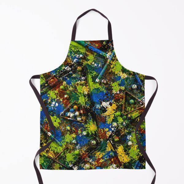 Item preview, Abstract Billiards Splatter Art designed and sold by THE SPLATTERED HAUS BY SAGE BANKS.