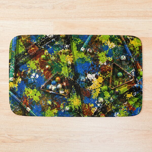 Item preview, Abstract Billiards Splatter Art designed and sold by THE SPLATTERED HAUS BY SAGE BANKS.
