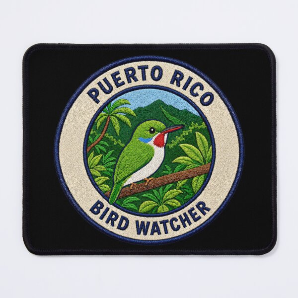 Item preview, Puerto Rico Bird Watcher – Puerto Rican Tody Patch designed and sold by The-Drip-Studio.