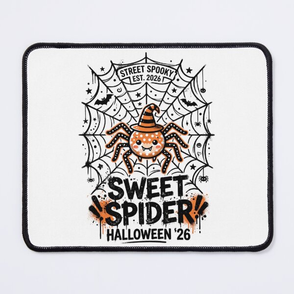 Item preview, Sweet Spider Street Spooky Web Halloween Aesthetic Design Tee designed and sold by DarylWelsh2024.