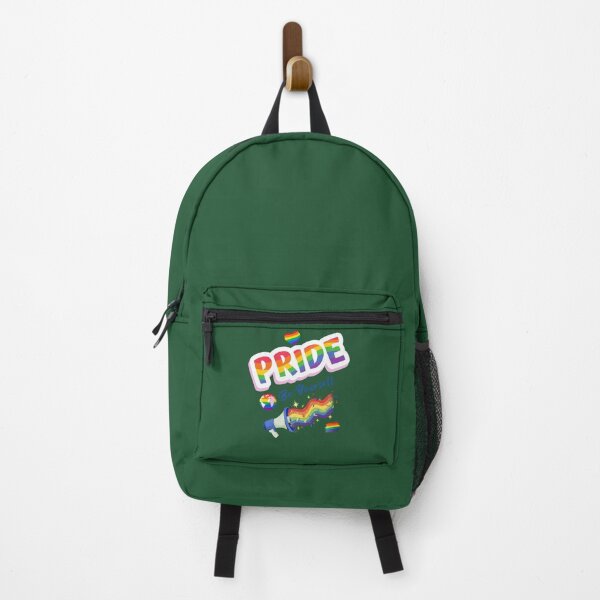 Item preview, Pride Be Yourself Rainbow Megaphone Lgbtq Love Wins Color Splash Design 51 designed and sold by EmbroPUP.