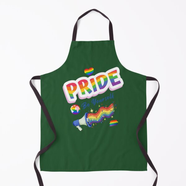 Item preview, Pride Be Yourself Rainbow Megaphone Lgbtq Love Wins Color Splash Design 51 designed and sold by EmbroPUP.