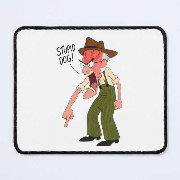 Item preview, Eustace Bagge Stupid Dog Funny Cartoon Fan Art designed and sold by FreakToons.