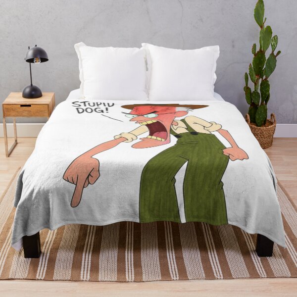 Item preview, Eustace Bagge Stupid Dog Funny Cartoon Fan Art designed and sold by FreakToons.