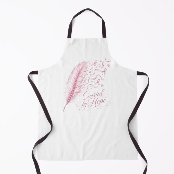 Item preview, Carried by Hope - Pink Ribbon Feather Design designed and sold by Heather Renees Designs.