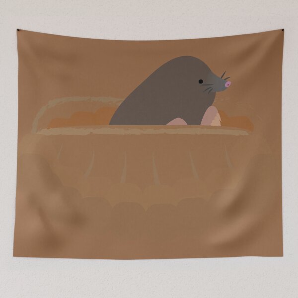 Item preview, Mole_Wildlife designed and sold by ROSE ANN BANILAR.