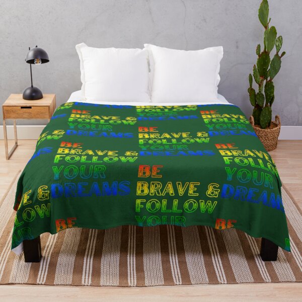 Item preview, Be Brave Follow Your Dreams Self-Care 175 designed and sold by EmbroPUP.