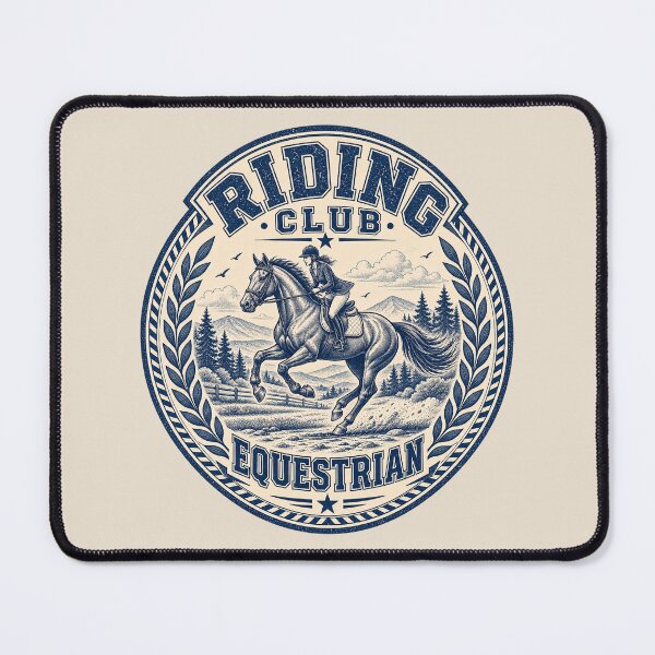 Item preview, Classic Equestrian Club Vintage Logo designed and sold by thirtyonestars.