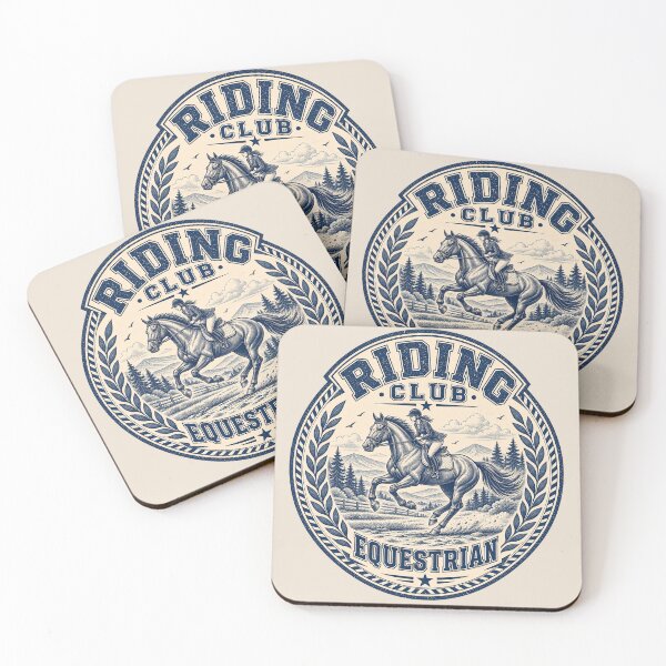 Item preview, Classic Equestrian Club Vintage Logo designed and sold by thirtyonestars.