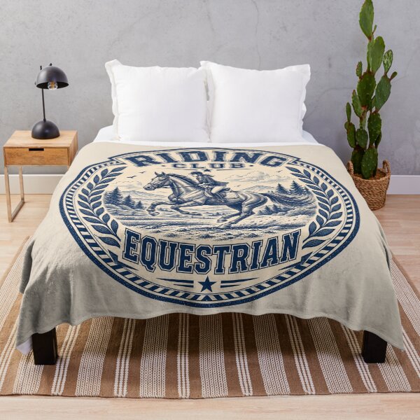 Item preview, Classic Equestrian Club Vintage Logo designed and sold by thirtyonestars.