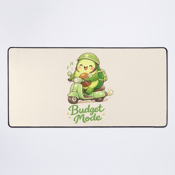 Item preview, Cute Avocado Sooter Budget Mode | Kawaii Funny Gas Fuel Crisis Art designed and sold by Moons Studio.
