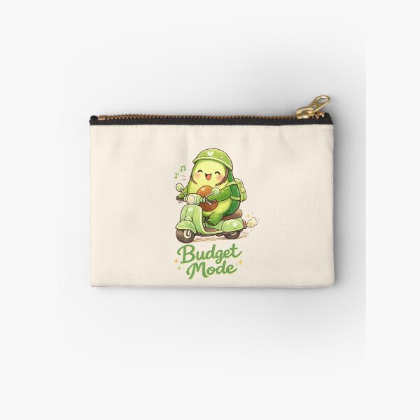 Item preview, Cute Avocado Sooter Budget Mode | Kawaii Funny Gas Fuel Crisis Art designed and sold by Moons Studio.