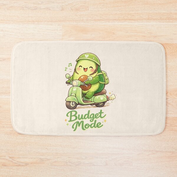Item preview, Cute Avocado Sooter Budget Mode | Kawaii Funny Gas Fuel Crisis Art designed and sold by Moons Studio.