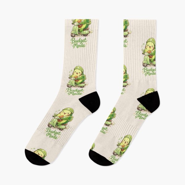 Item preview, Cute Avocado Sooter Budget Mode | Kawaii Funny Gas Fuel Crisis Art designed and sold by Moons Studio.