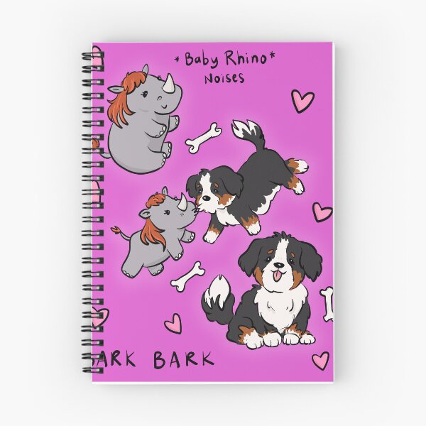 Item preview, Rhino and puppy designed and sold by Alyssa McDougal.