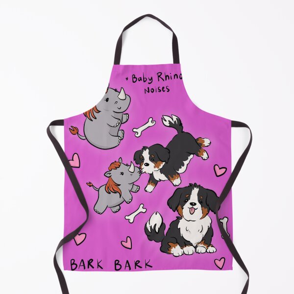 Item preview, Rhino and puppy designed and sold by Alyssa McDougal.