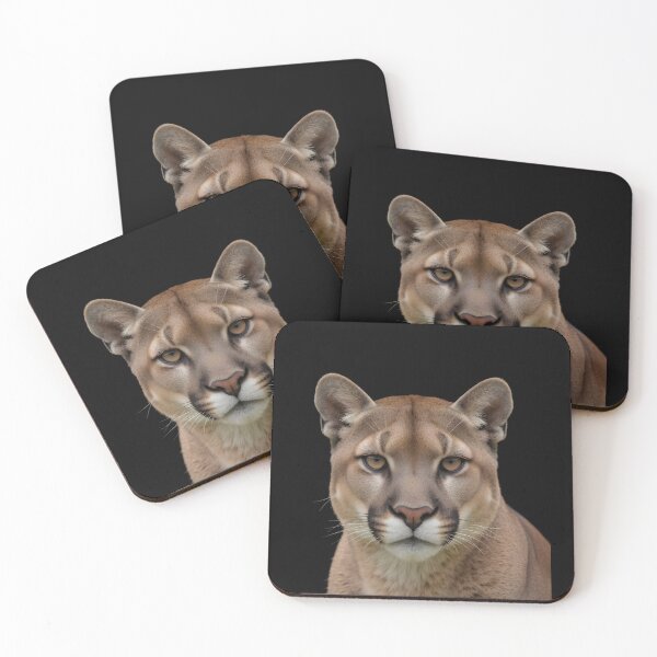 Item preview, Mountain Lion Head | Powerful Cougar Wildlife Portrait designed and sold by DesingScan.