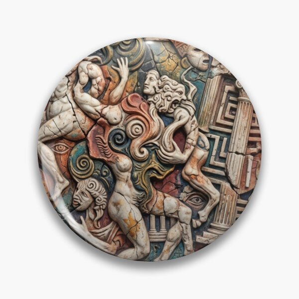 Item preview, Surreal Greek Stone Relief designed and sold by M1-brand.