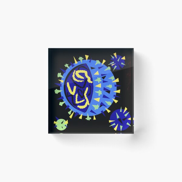 Item preview, YELLOW BLUE BALL designed and sold by THE GOOD FIND.