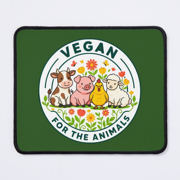 Item preview, Vegan for the Animals designed and sold by BuxomBabe21.