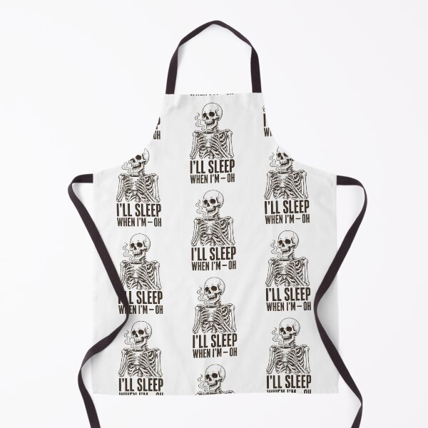 Item preview, Skeleton Drinking Coffee Engraved Skull Always Tired Funny designed and sold by The Junto Shop.