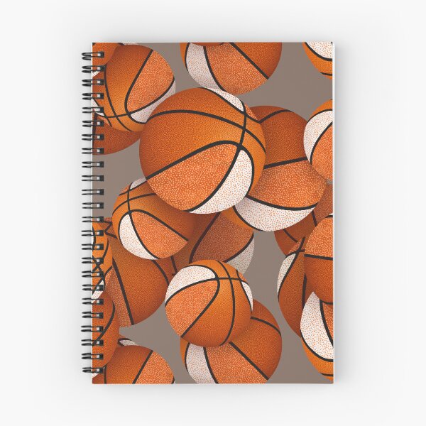 Item preview, Stylized basketballs with orange white accent panels designed and sold by katzdzynes.