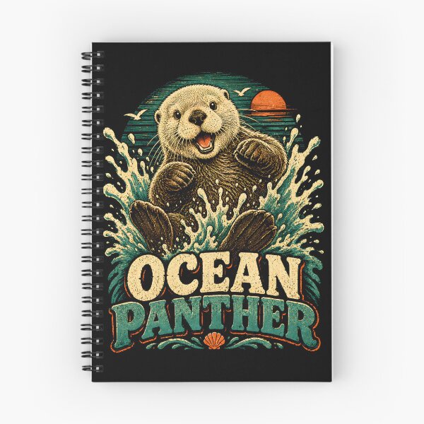 Item preview, Ocean Panther Sea Otter Splash designed and sold by Victor Shadehorn.