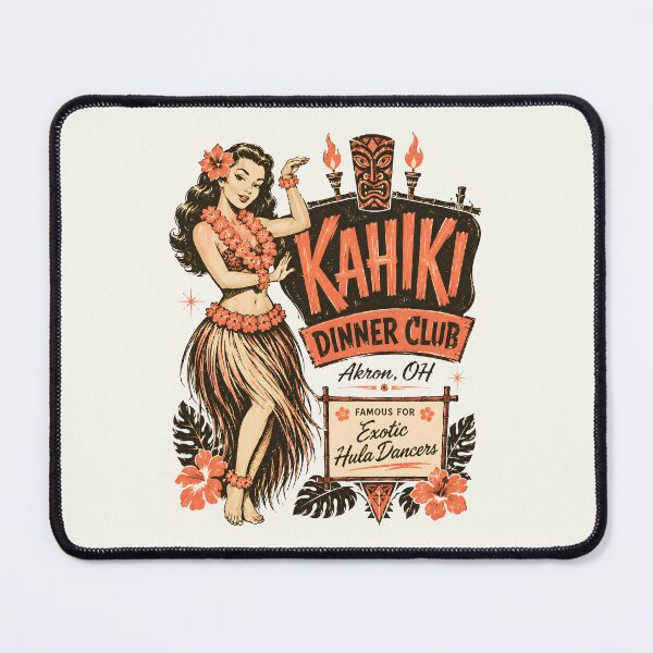 Item preview, Kahiki Dinner Club Vintage Tiki Hula Akron designed and sold by Victor Shadehorn.