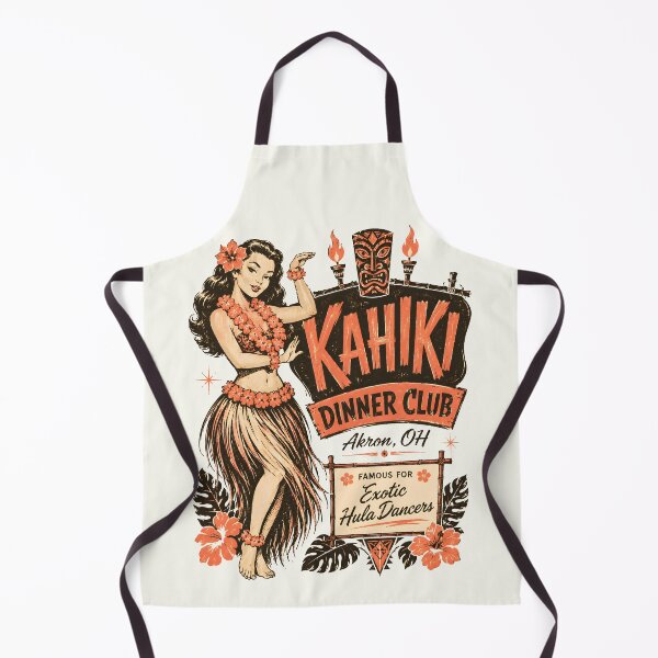 Item preview, Kahiki Dinner Club Vintage Tiki Hula Akron designed and sold by Victor Shadehorn.