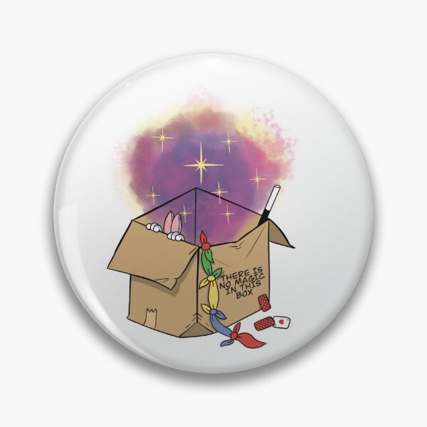 Item preview, No Magic In This Box Funny Sarcastic Quote designed and sold by The Soapiest Goat.