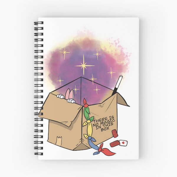 Item preview, No Magic In This Box Funny Sarcastic Quote designed and sold by The Soapiest Goat.