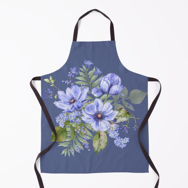 Item preview, Botanical Blue Blossoms designed and sold by GabrielleStudio.