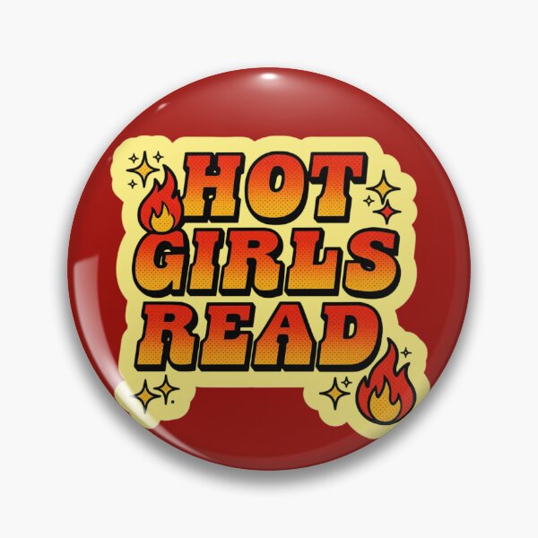 Item preview, Hot Girls Read  designed and sold by LibrarianLauren.