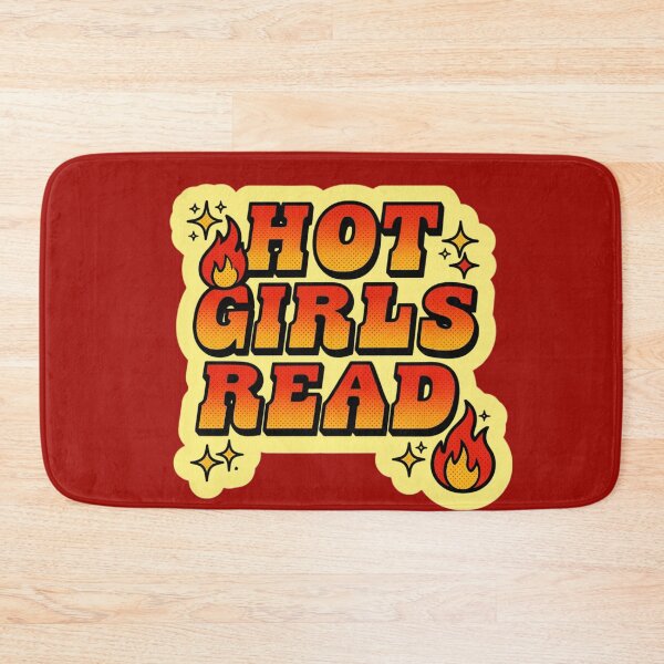 Item preview, Hot Girls Read  designed and sold by LibrarianLauren.