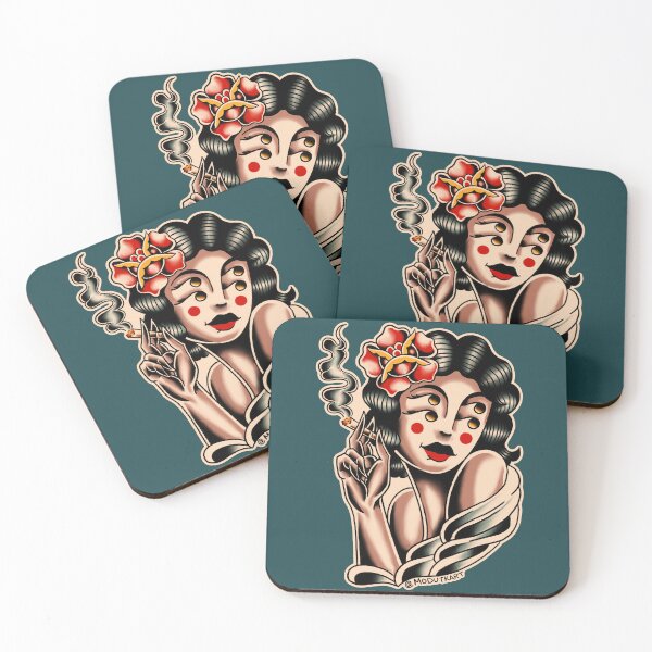 Item preview, Trad Lady of the Night designed and sold by marenara.
