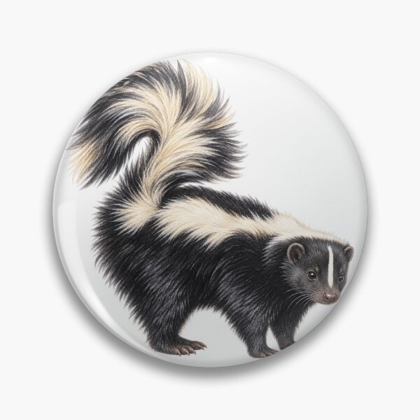 Item preview, skunk sticker  designed and sold by Jadedoodle.