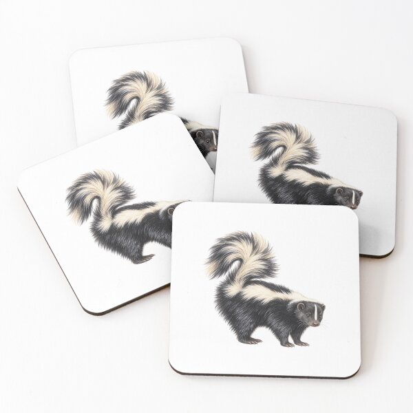 Item preview, skunk sticker  designed and sold by Jadedoodle.