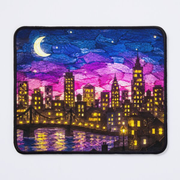 Item preview, City at night designed and sold by YannisZART.